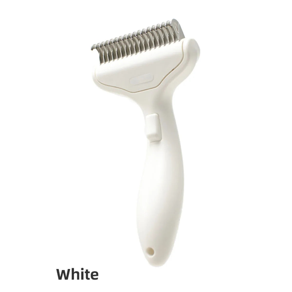 Seashore Self-Cleaning Pet Brush – Dogs & Cats, All Coat Types, Soft Flexible Pins