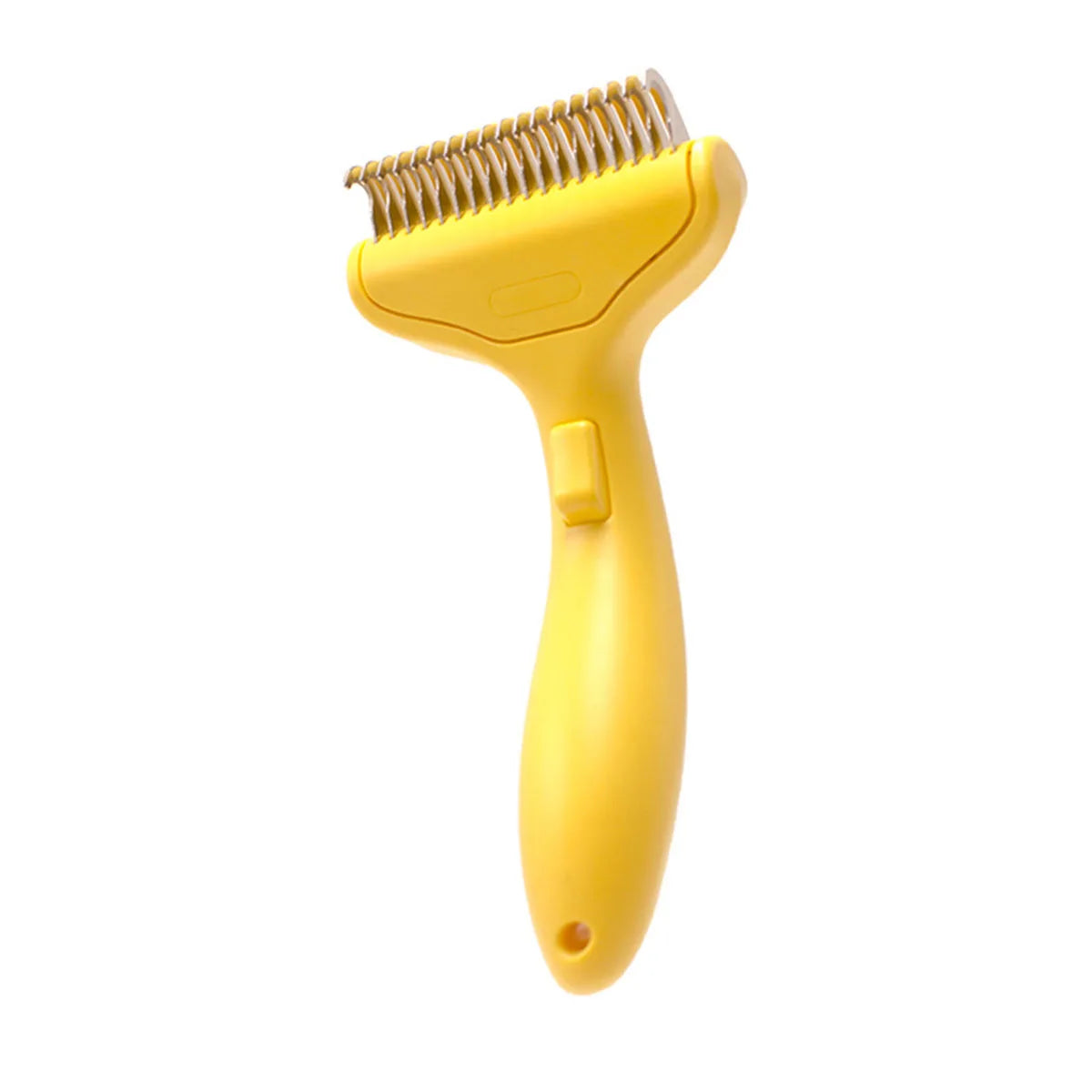 Seashore Self-Cleaning Pet Brush – Dogs & Cats, All Coat Types, Soft Flexible Pins