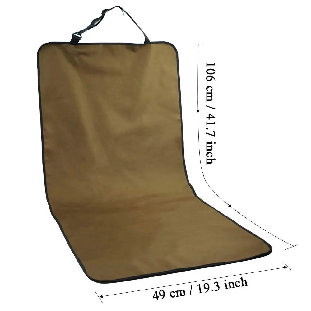 Seashore Flex-Fit Dog & Cat Single Bucket Seat Cover – Waterproof, Scratch-Resistant, Universal