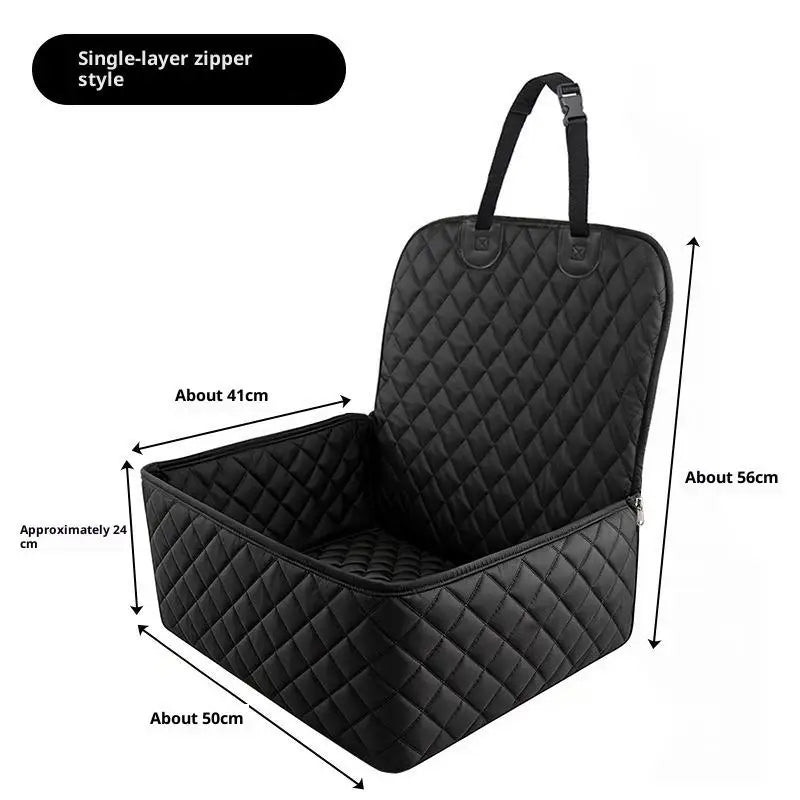Seashore Daily-Protection Dog & Cat Car Seat Cover & Mat – Multi-Fit, Waterproof, Easy Clean