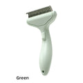 Seashore Self-Cleaning Pet Brush – Dogs & Cats, All Coat Types, Soft Flexible Pins