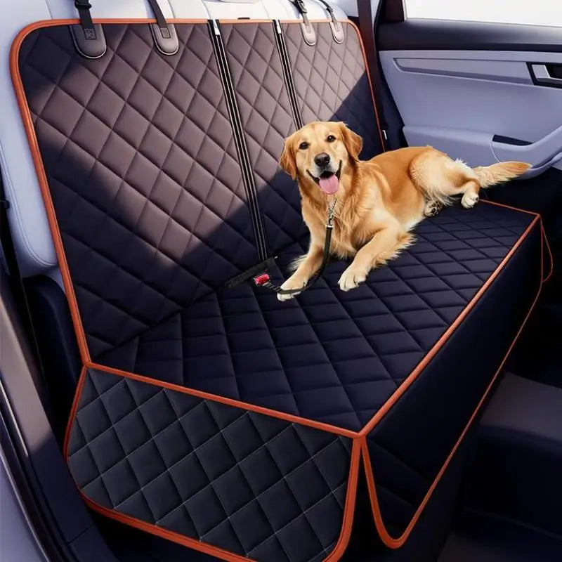 Seashore Daily-Protection Dog & Cat Car Seat Cover & Mat – Multi-Fit, Waterproof, Easy Clean