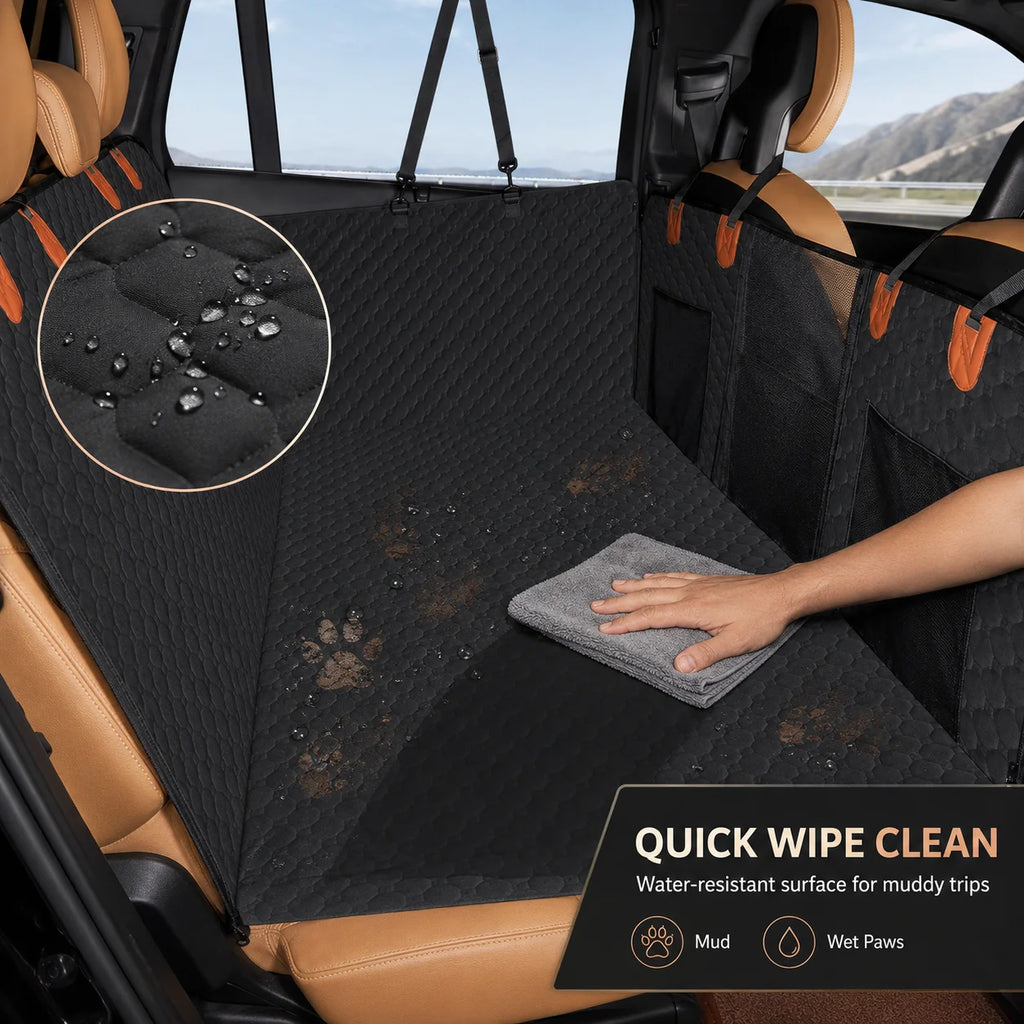 Seashore SolidBase™ Heavy-Duty Dog Backseat Expander – Flat Platform for Large Dogs, Waterproof