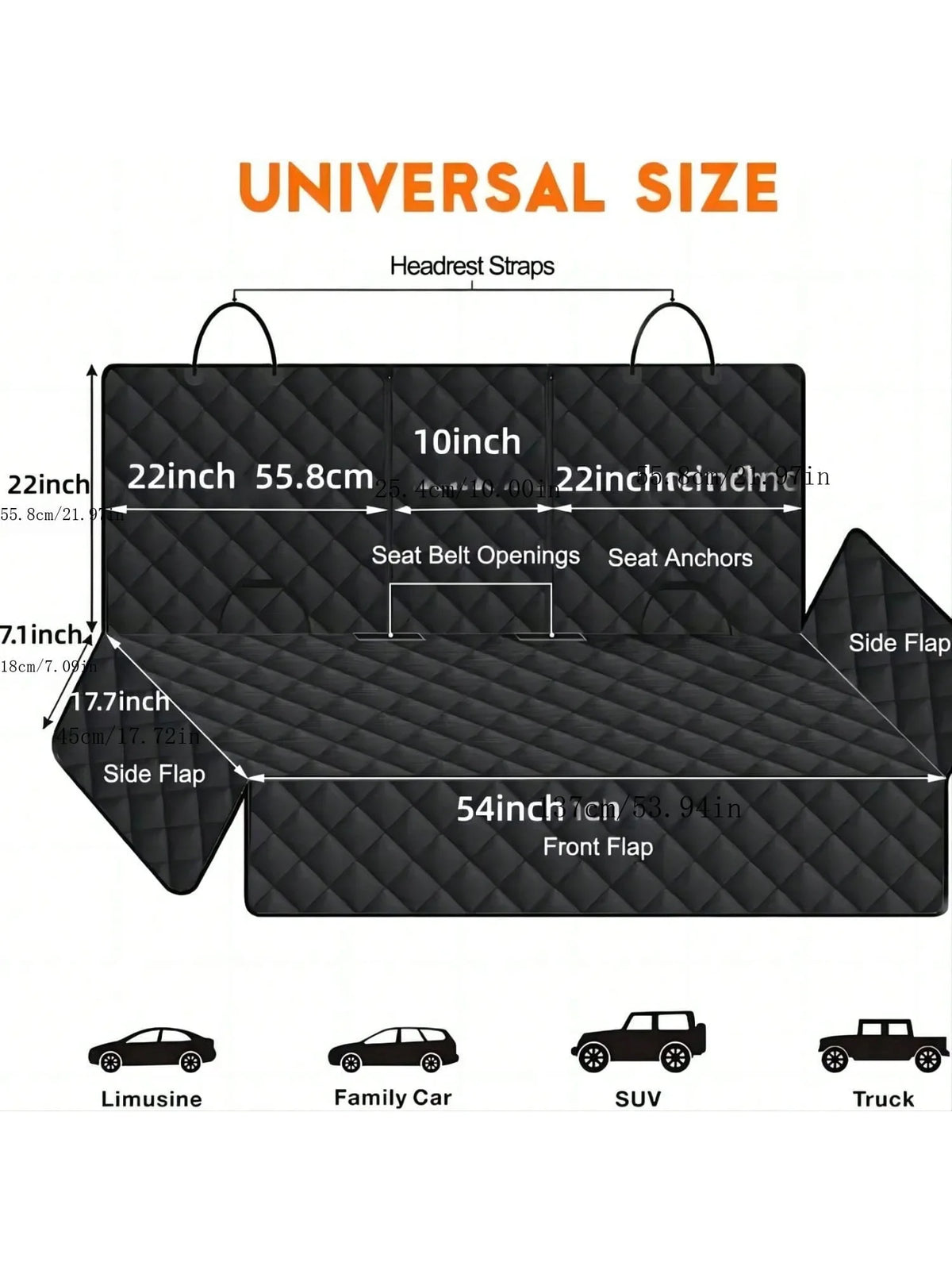 Seashore Premium Pet Travel Carrier & Car Seat Mattress – 2-in-1, Waterproof Oxford, Small to Medium Dogs & Cats