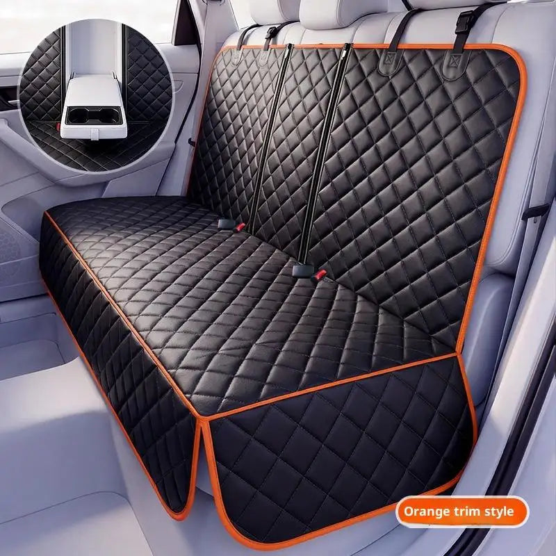 Seashore Daily-Protection Dog & Cat Car Seat Cover & Mat – Multi-Fit, Waterproof, Easy Clean