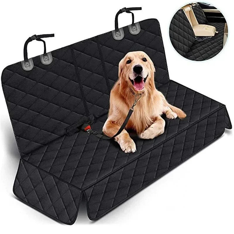 Seashore Signature View Dog Car Seat Hammock – Waterproof, Mesh Window, All Breeds