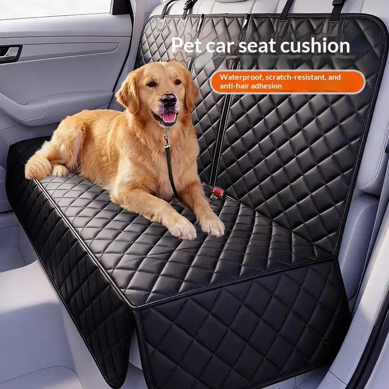 Seashore Daily-Protection Dog & Cat Car Seat Cover & Mat – Multi-Fit, Waterproof, Easy Clean
