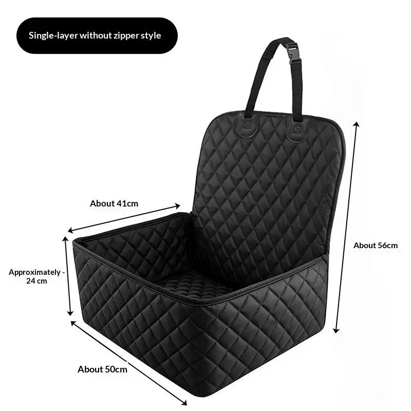 Seashore Daily-Protection Dog & Cat Car Seat Cover & Mat – Multi-Fit, Waterproof, Easy Clean