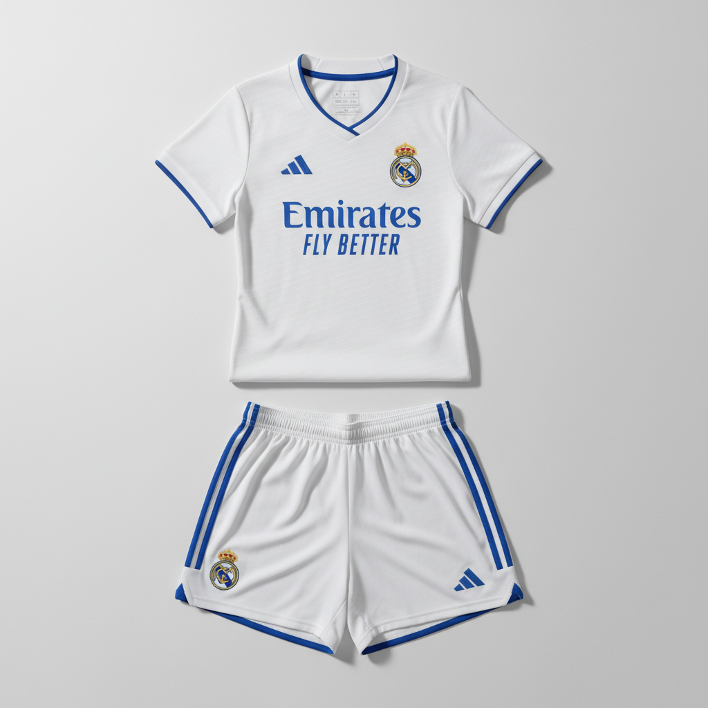 Real Madrid Women's Full Football Kit 2025/26 White