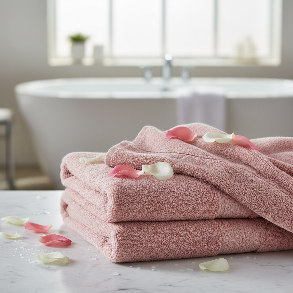 Luxe Premium Towel Set - Blush Pink