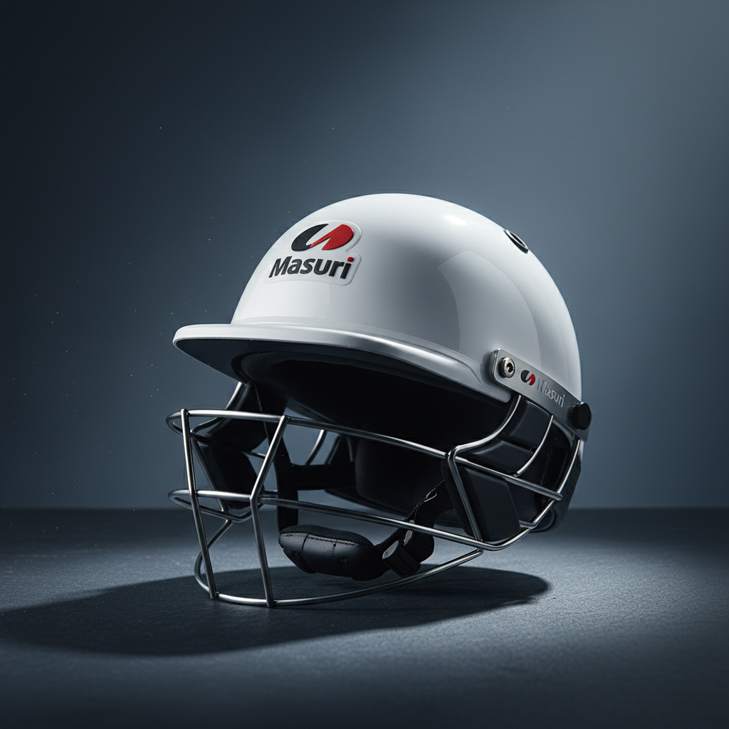 Masuri Cricket Helmet White