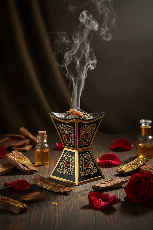 Al Mabkhara Luxury Arabic Oud Incense Burner