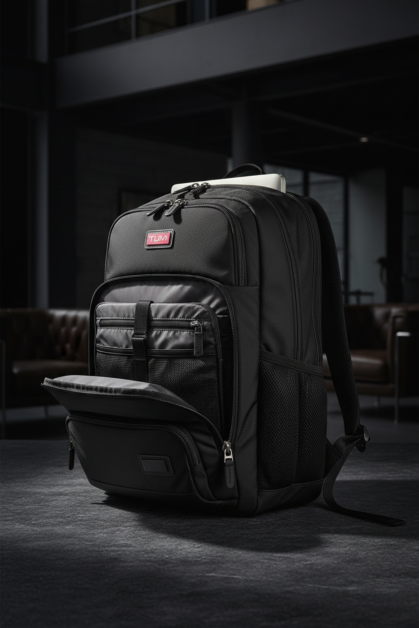 Tumi Alpha Bravo Backpack Black