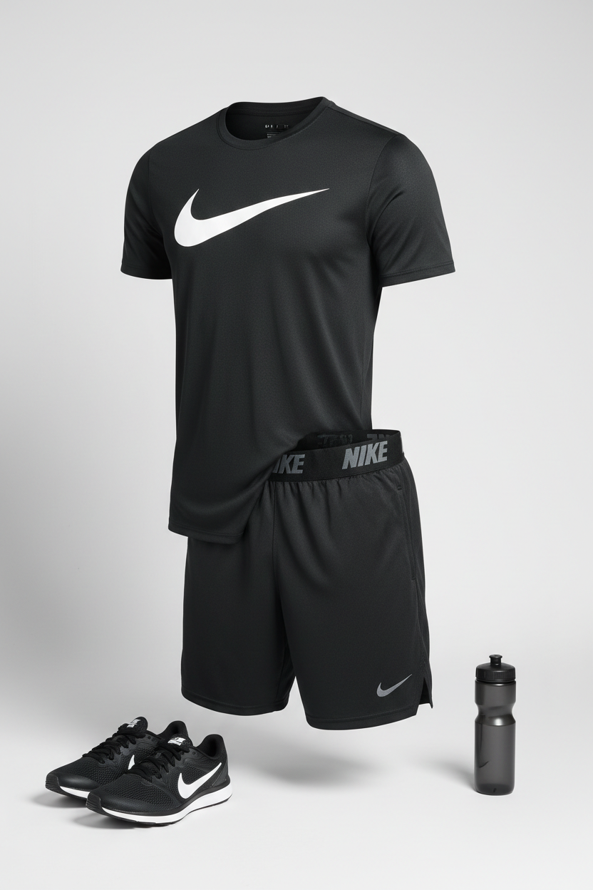 Nike Men's Dri-FIT Gym Set Black