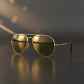 Ray-Ban Aviator Classic Sunglasses Gold Frame