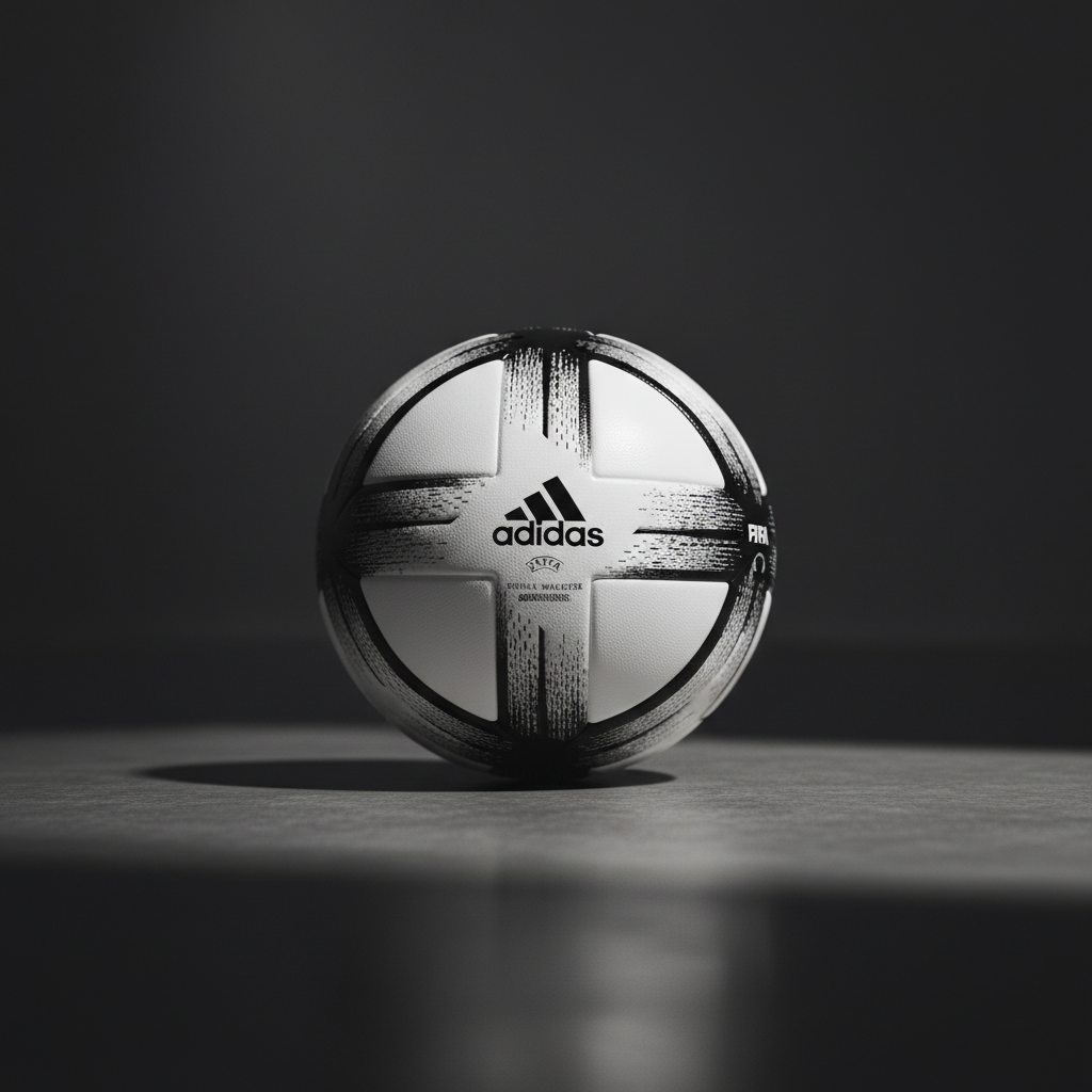 Adidas Official Match Football White Black
