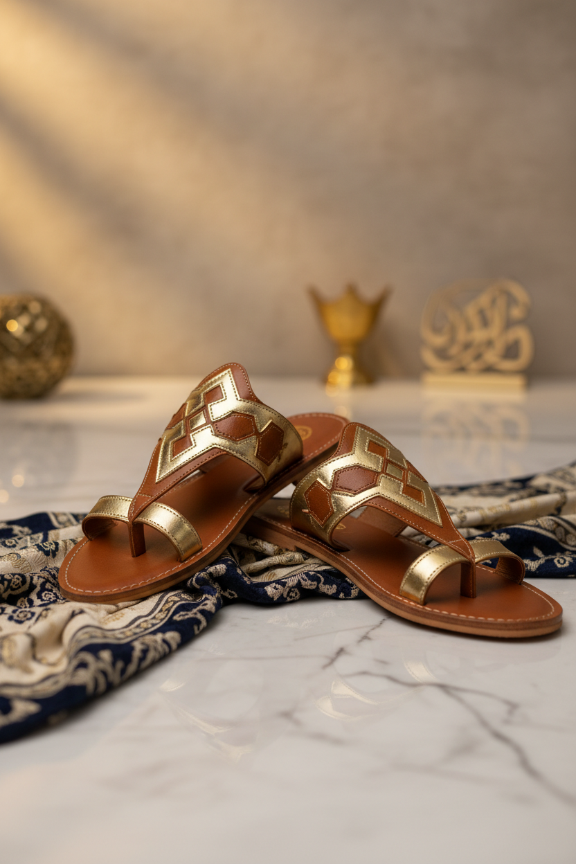 Al Khaleej Premium Arabic Leather Sandals