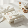 Luxe Baby Gentle Wet Wipes resealable pack with soft moist wipes and baby essentials