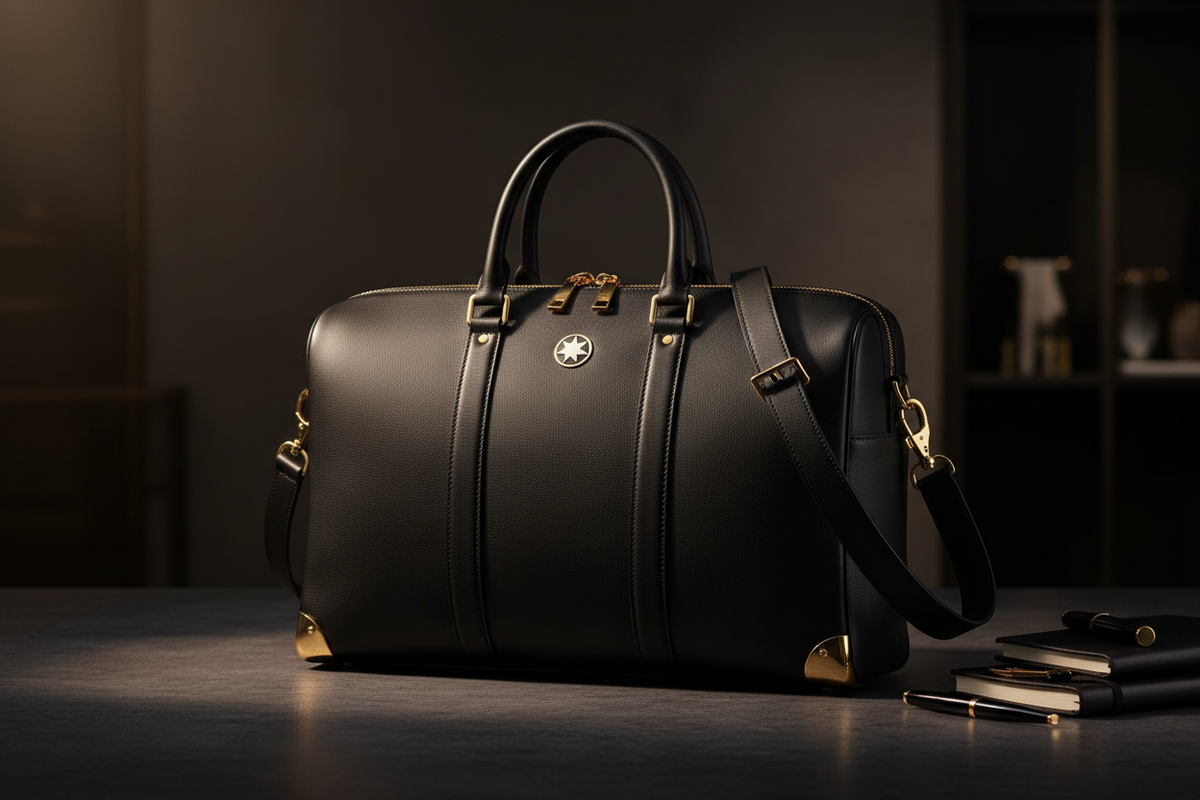 Montblanc Meisterstück Weekender Black Leather
