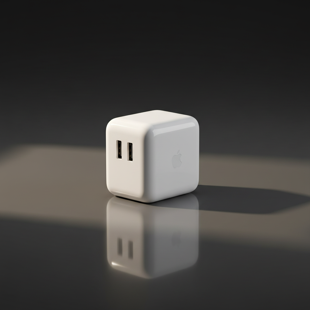Apple 35W Dual USB-C Power Adapter White