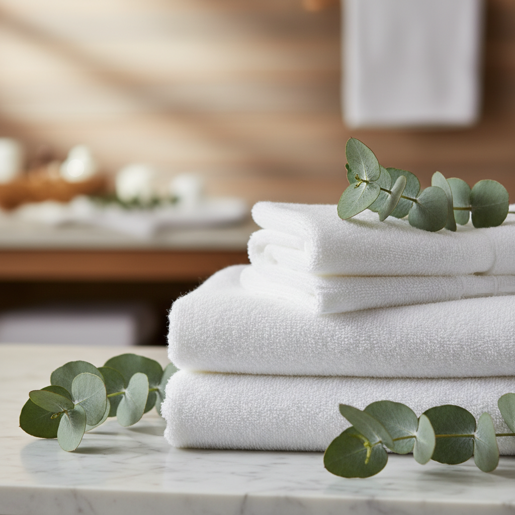 Luxe Premium Towel Set - White